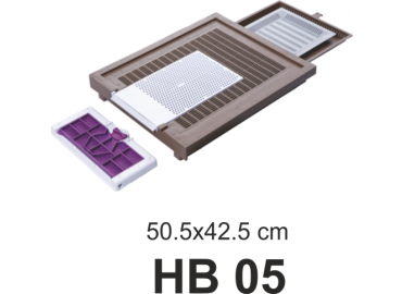 HappyBees Kovan Tabanı HB05 Menteşeli Model  (Güçlü Taban) 50.5x42.5